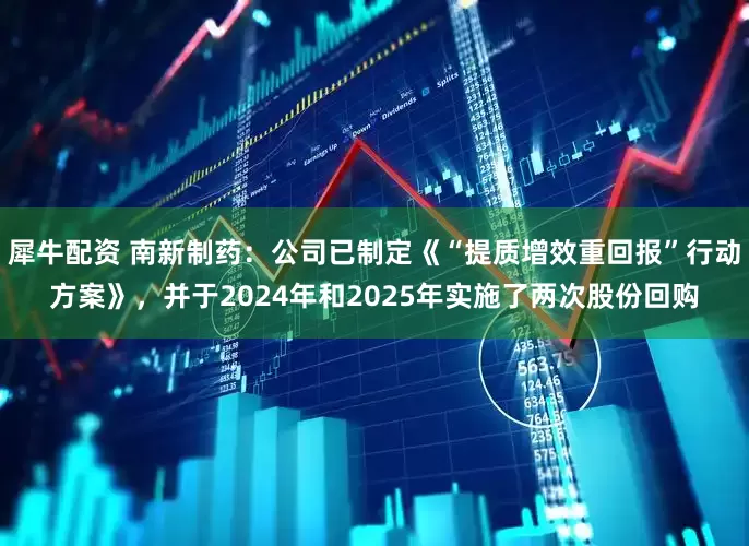 犀牛配资 南新制药：公司已制定《“提质增效重回报”行动方案》，并于2024年和2025年实施了两次股份回购